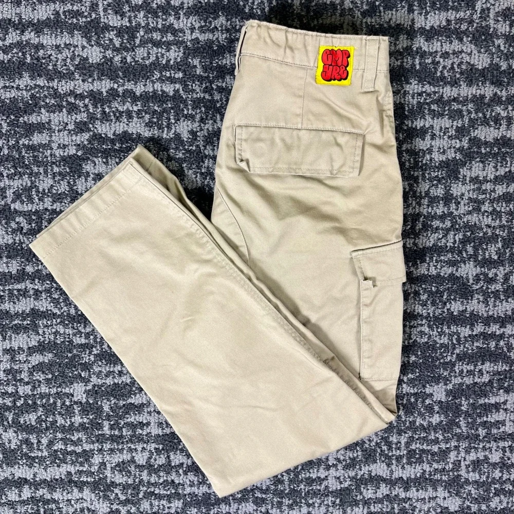 Y2K Empyre Relaxed Fit Cargo‎ Skateboarding Pants Khaki Tan Mens 27 E0153423117C